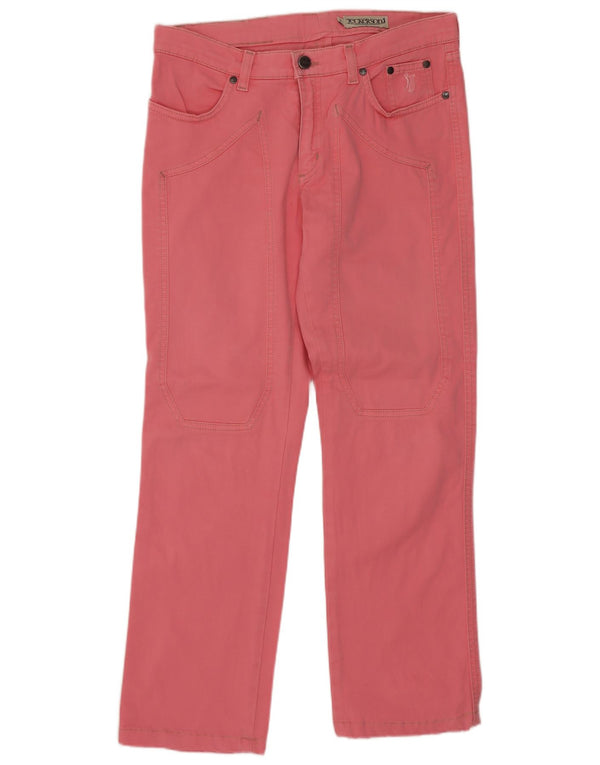 Jeckerson Damen Gerade Freizeithose W30 L27 Rosa