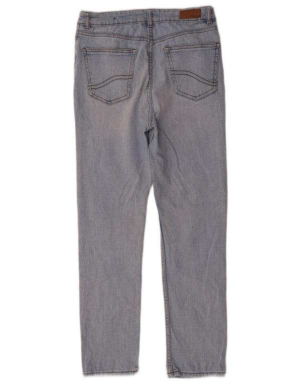 Fat Face Damen Chesham Girlfriend Straight Jeans UK 10 Small W28 L26 Blau