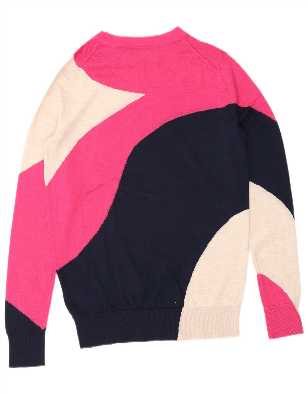 Marks & Spencer Damen-Pullover mit Rundhalsausschnitt, Gr. 6, XS, mehrfarbig