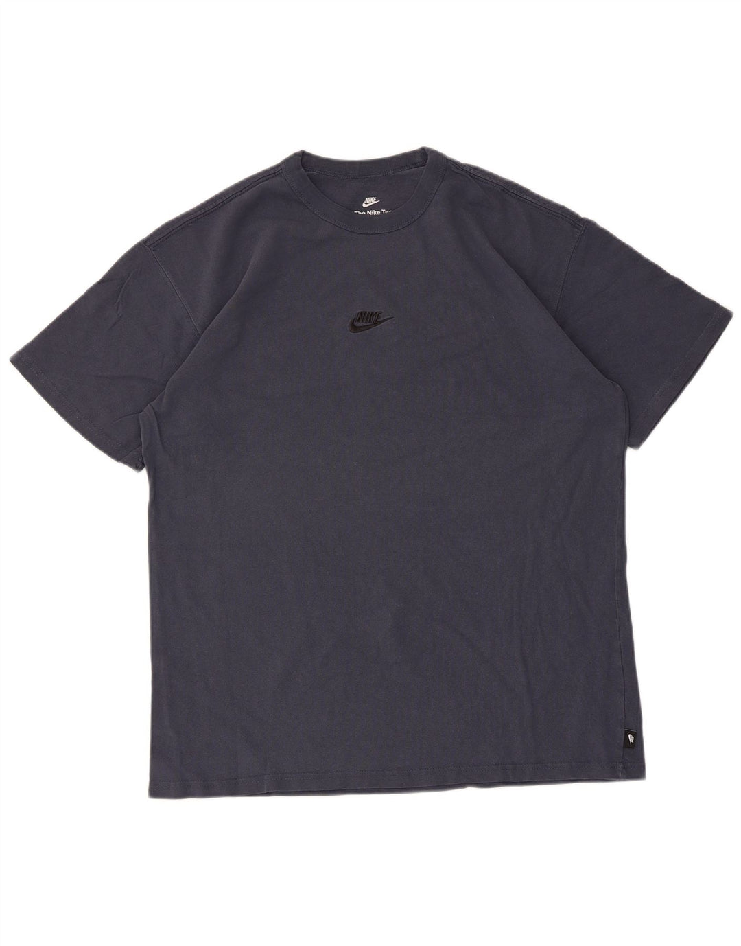 Nike Herren-T-Shirt mit lockerer Passform, mittelgroß, marineblau, Baumwolle