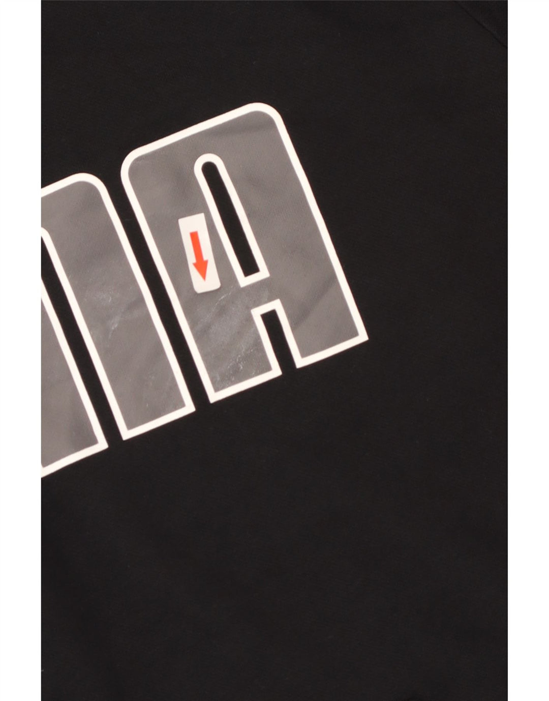 Puma Herren Graphic Hoodie Pullover 2XL Schwarz Baumwolle