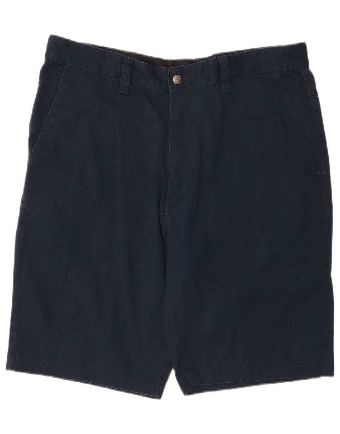 Volcom Herren Chino-Shorts W36 Große marineblaue Baumwolle