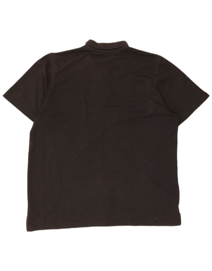 Adidas Herren Poloshirt XL Schwarz Baumwolle