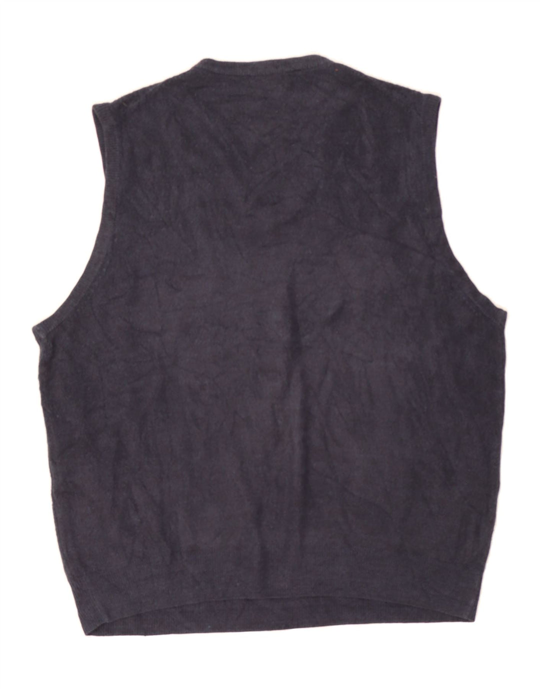 DOCKERS Mens Vest Tank Top XL Navy Blue Acrylic Vintage Dockers and Second-Hand Dockers from Messina Hembry 