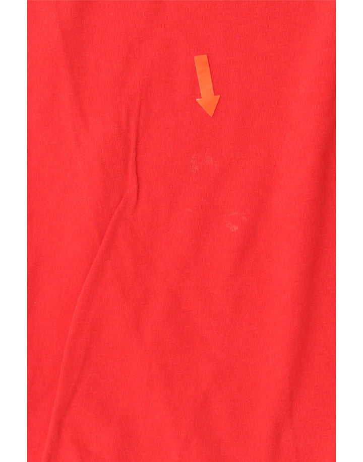 NIKE Mens Graphic T-Shirt Top Large Red Cotton Vintage Nike and Second-Hand Nike from Messina Hembry 