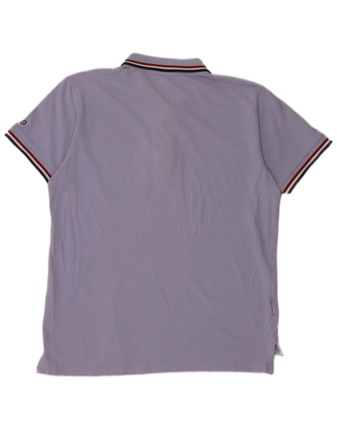 Lambretta Herren-Poloshirt aus mittelblauer Baumwolle