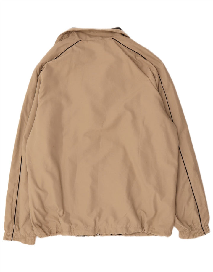 Champion Herren-Trainingsanzugoberteil aus mittelbeigem Polyester