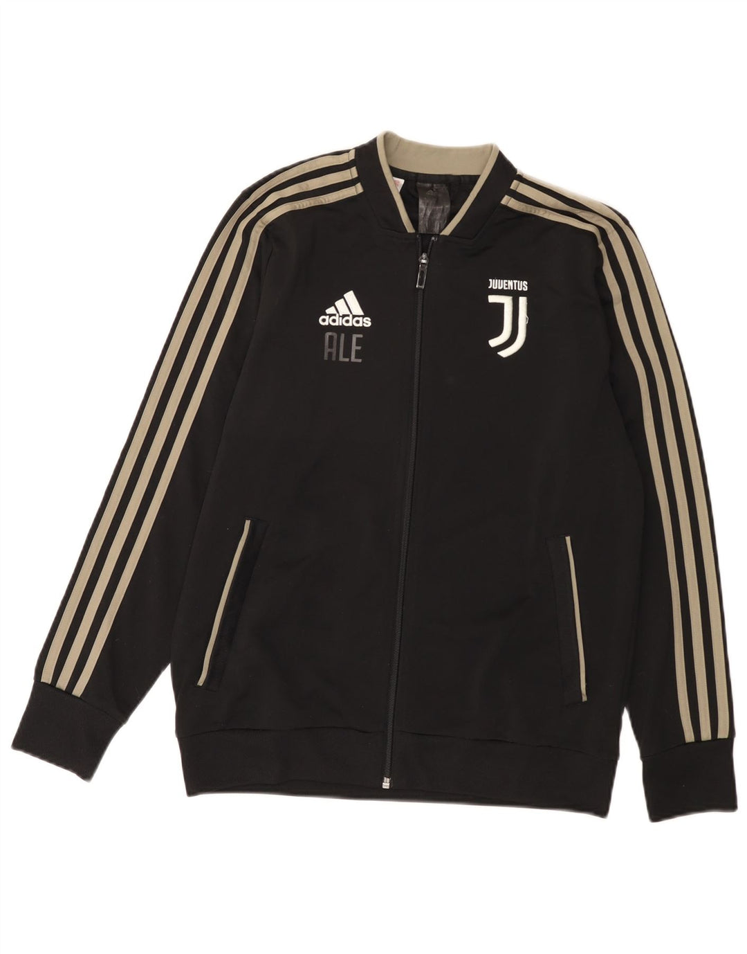ADIDAS Juventus Graphic Trainingsanzug für Jungen, Jacke, 13–14 Jahre, Schwarz