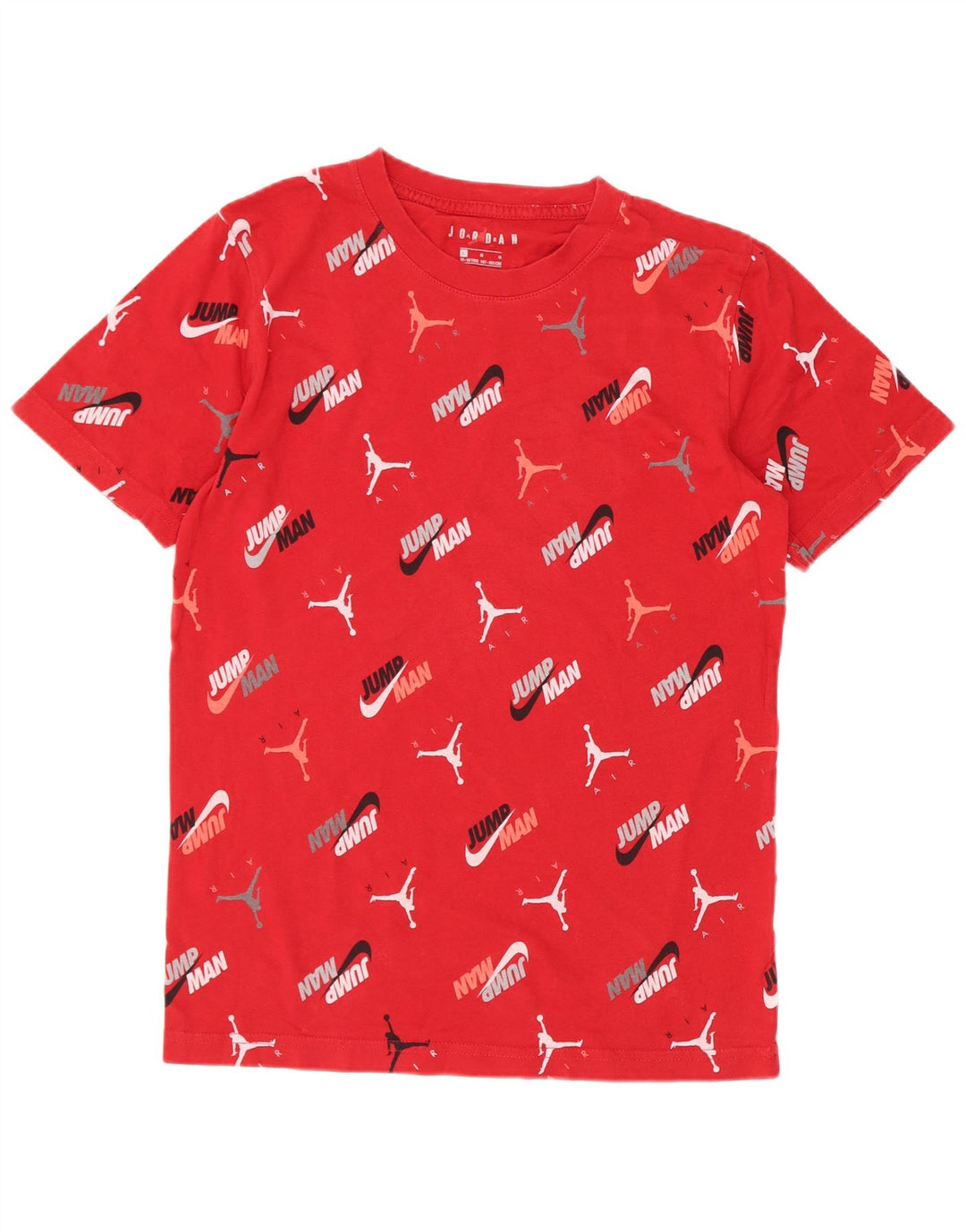 Jordan Jungen T-Shirt mit normaler Grafik, 12–13 Jahre, Größe L, Rot