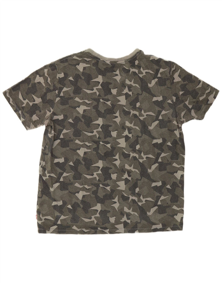 Levi's Herren-T-Shirt mit Grafik, groß, mehrfarbig, Camouflage-Baumwolle