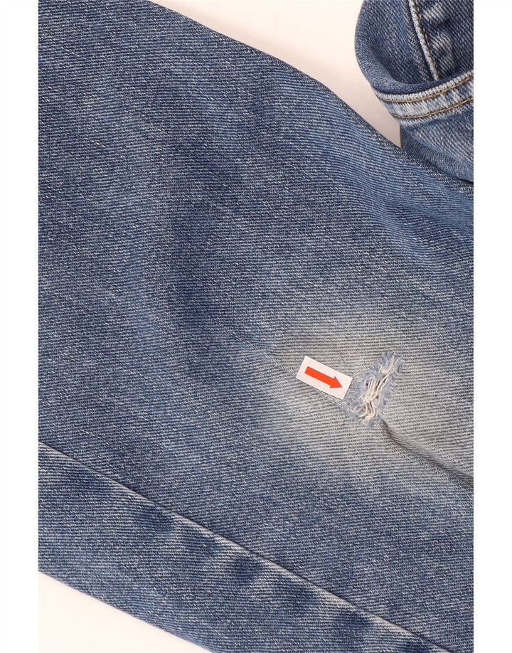 Carhartt Herren Straight Jeans W32 L30 Blaue Baumwolle