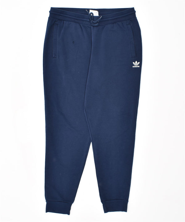 ADIDAS Herren-Trainingshose, Jogginghose, XL, Marineblau, Baumwolle