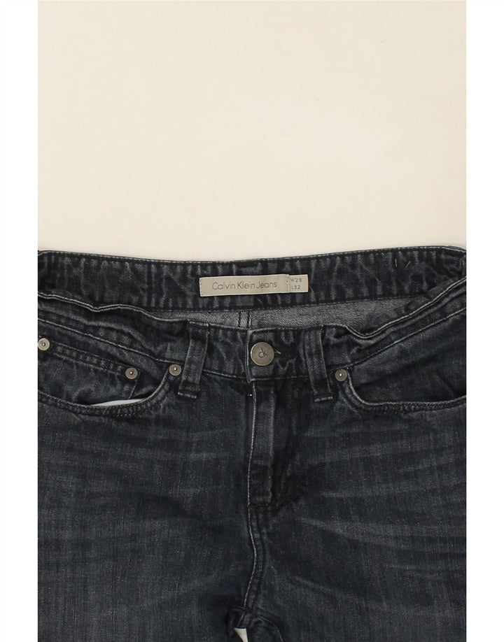 CALVIN KLEIN Mens Distressed Slim Jeans W29 L32  Blue Cotton Vintage Calvin Klein and Second-Hand Calvin Klein from Messina Hembry 
