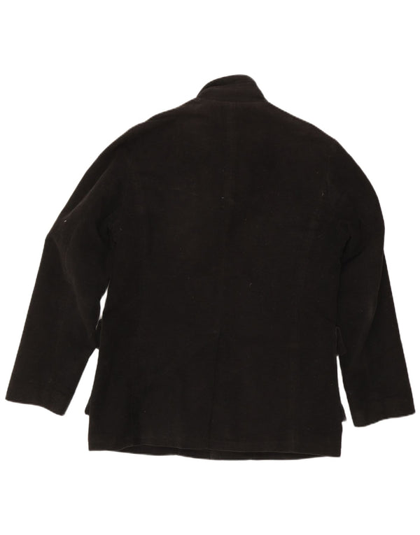 Guess Mens Utility Jacket UK 38 Medium Black Cotton