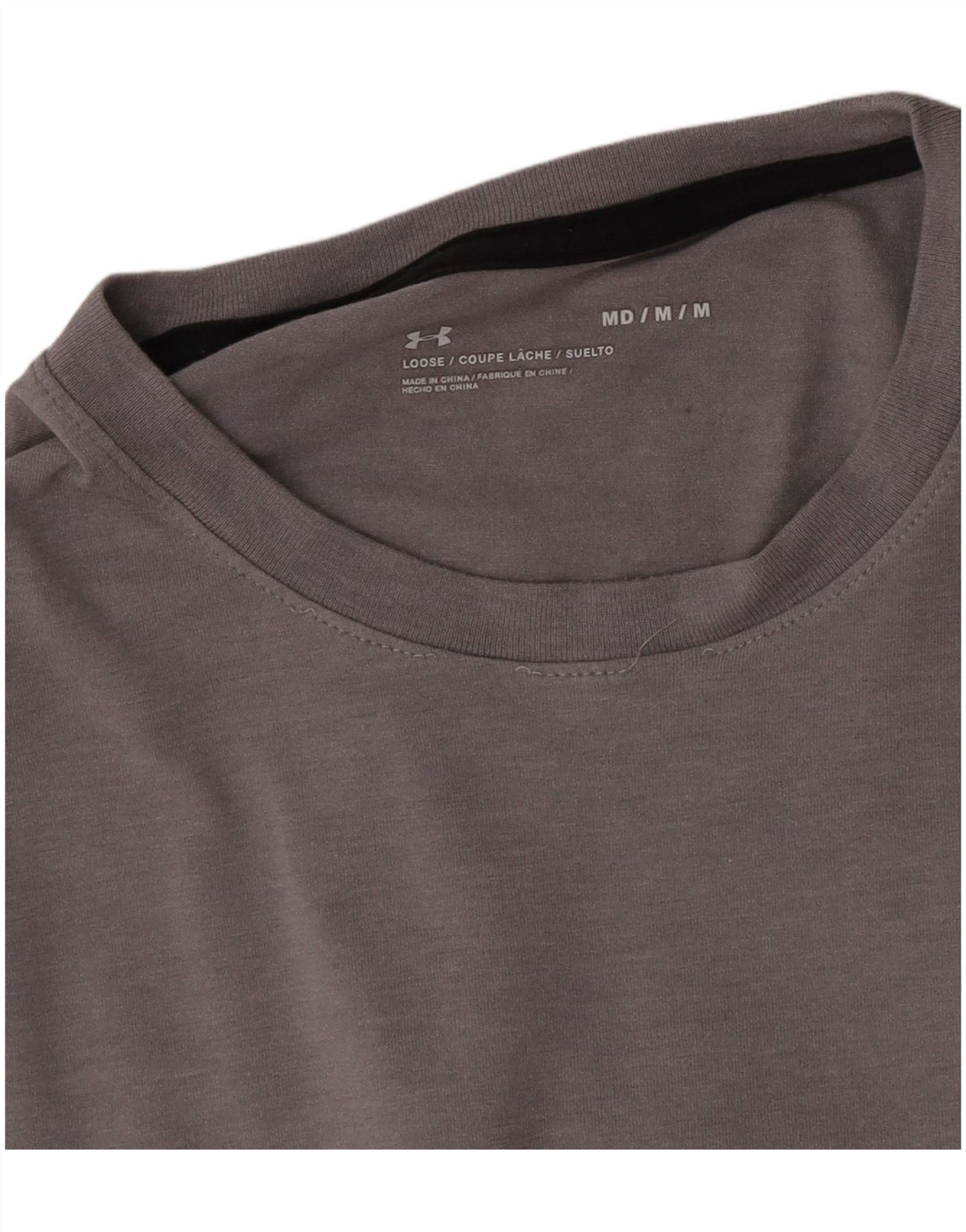 Under Armour Herren Graphic Top Langarm Mittelgrau