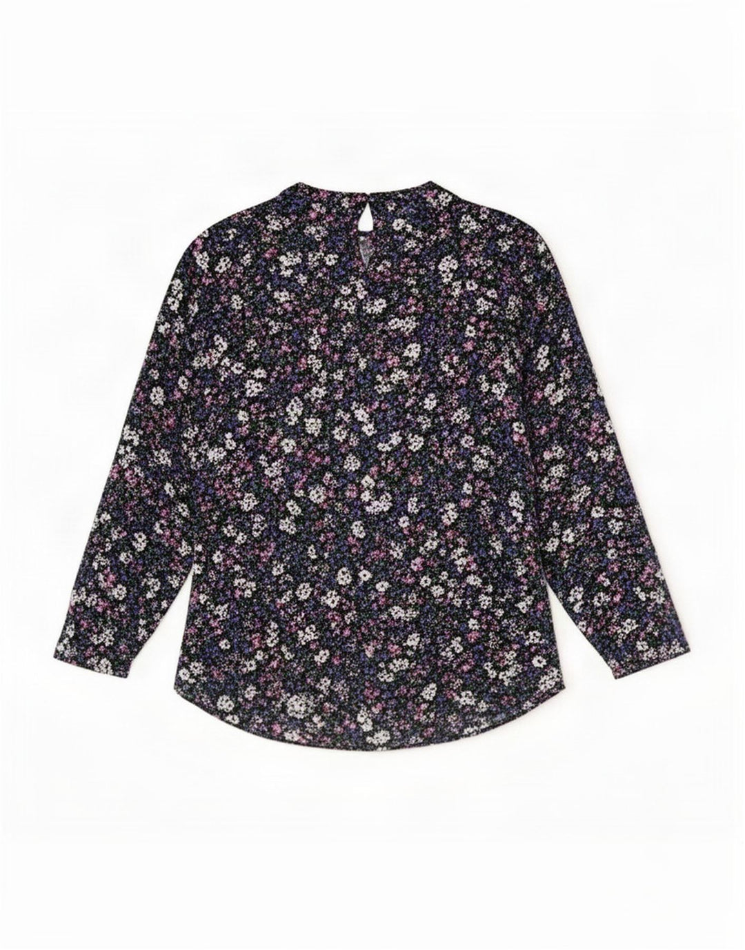 Marks & Spencer Damen-Blusenoberteil, Gr. 10, klein, mehrfarbig, Blumenmuster