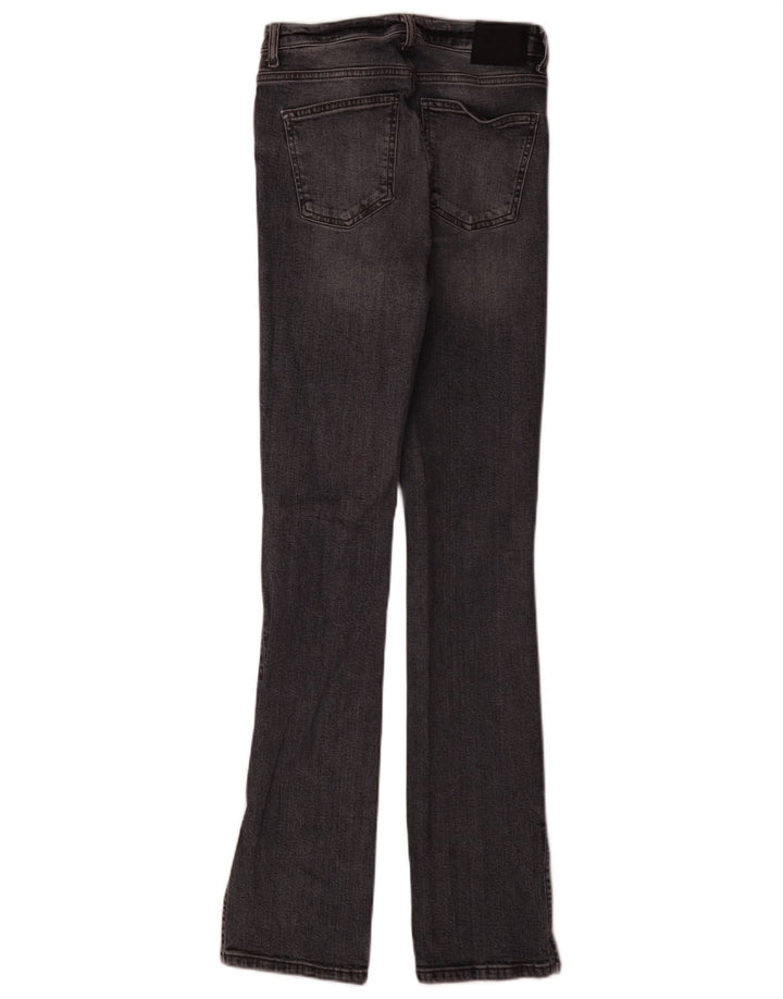Zara Damen Distressed Slim Jeans EU 38 Small W28 L34 Graue Baumwolle