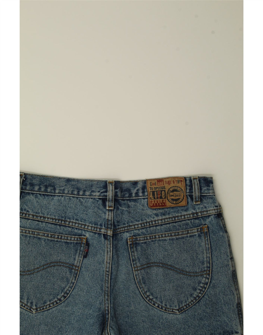 COHN CISCO Womens Denim Shorts W36 XL Blue Cotton Vintage Cohn Cisco and Second-Hand Cohn Cisco from Messina Hembry 