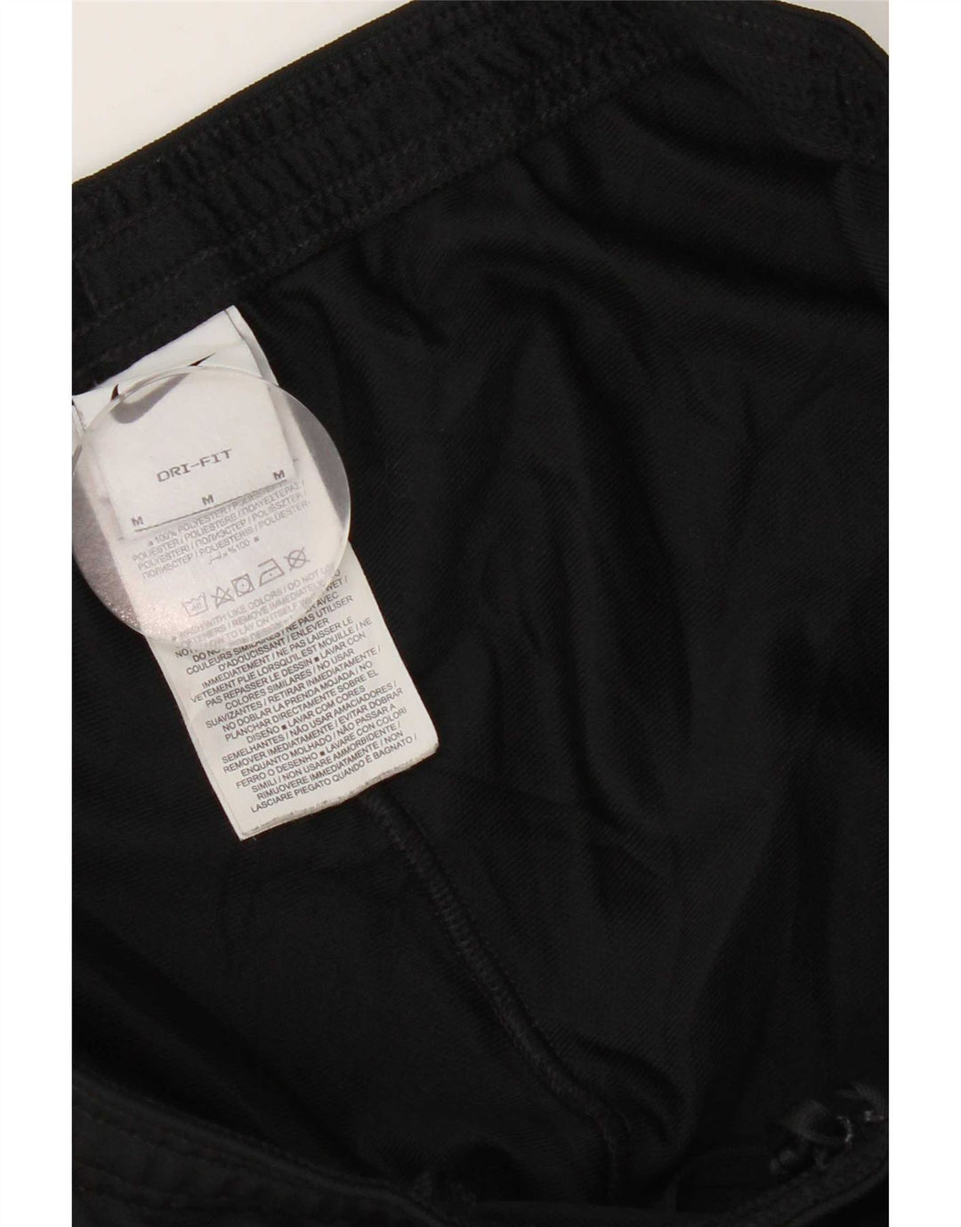 Nike Herren Dri Fit Trainingshose Mittelschwarzes Polyester
