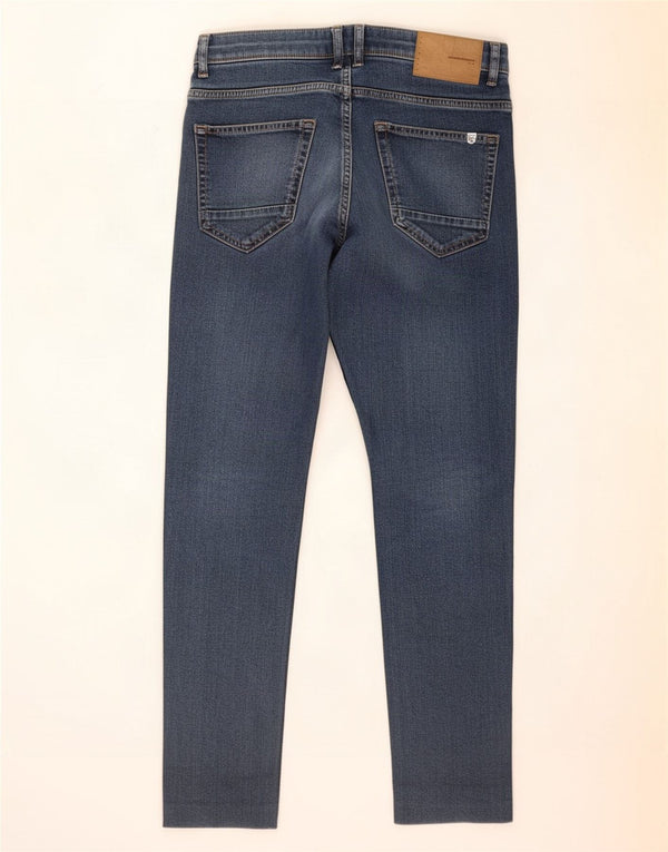 Zara Herren Slim Jeans EU 42 Large W32 L27 Blaue Baumwolle