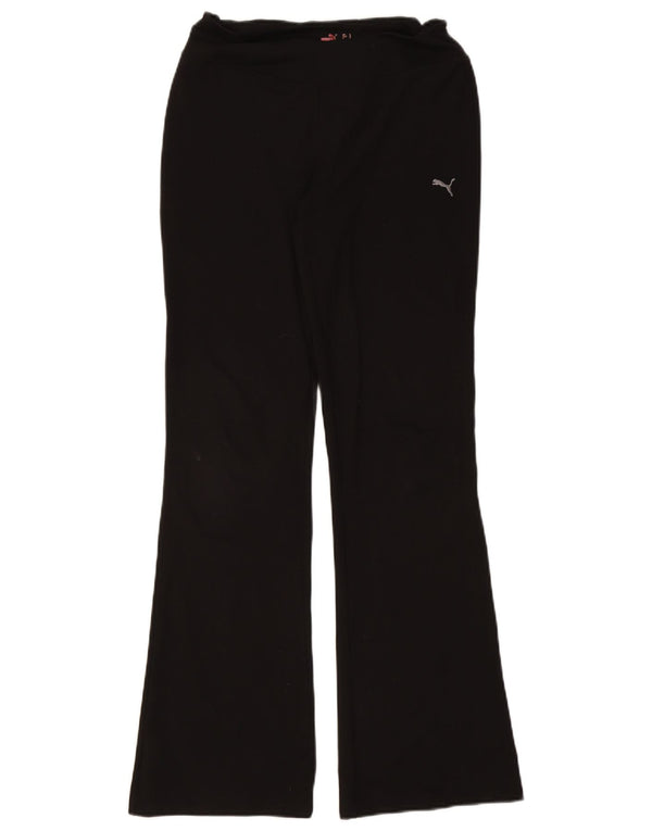 Puma Damen Flare Trainingshose UK 14 Large Schwarz