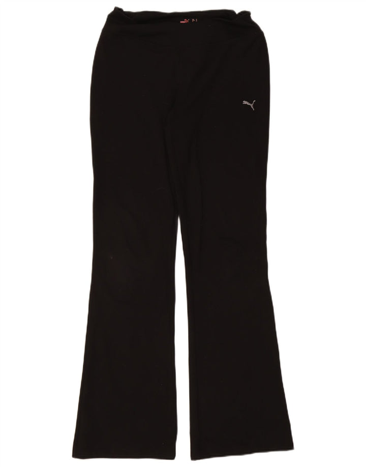 Puma Damen Flare Trainingshose UK 14 Large Schwarz