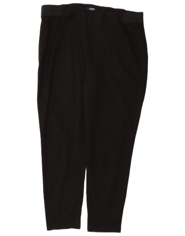 Chaps Damen Leggings UK 20 2XL Schwarz Viskose