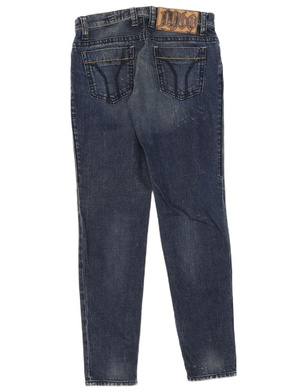 Miss Sixty Damen Slim Jeans W27 L30 Blaue Baumwolle