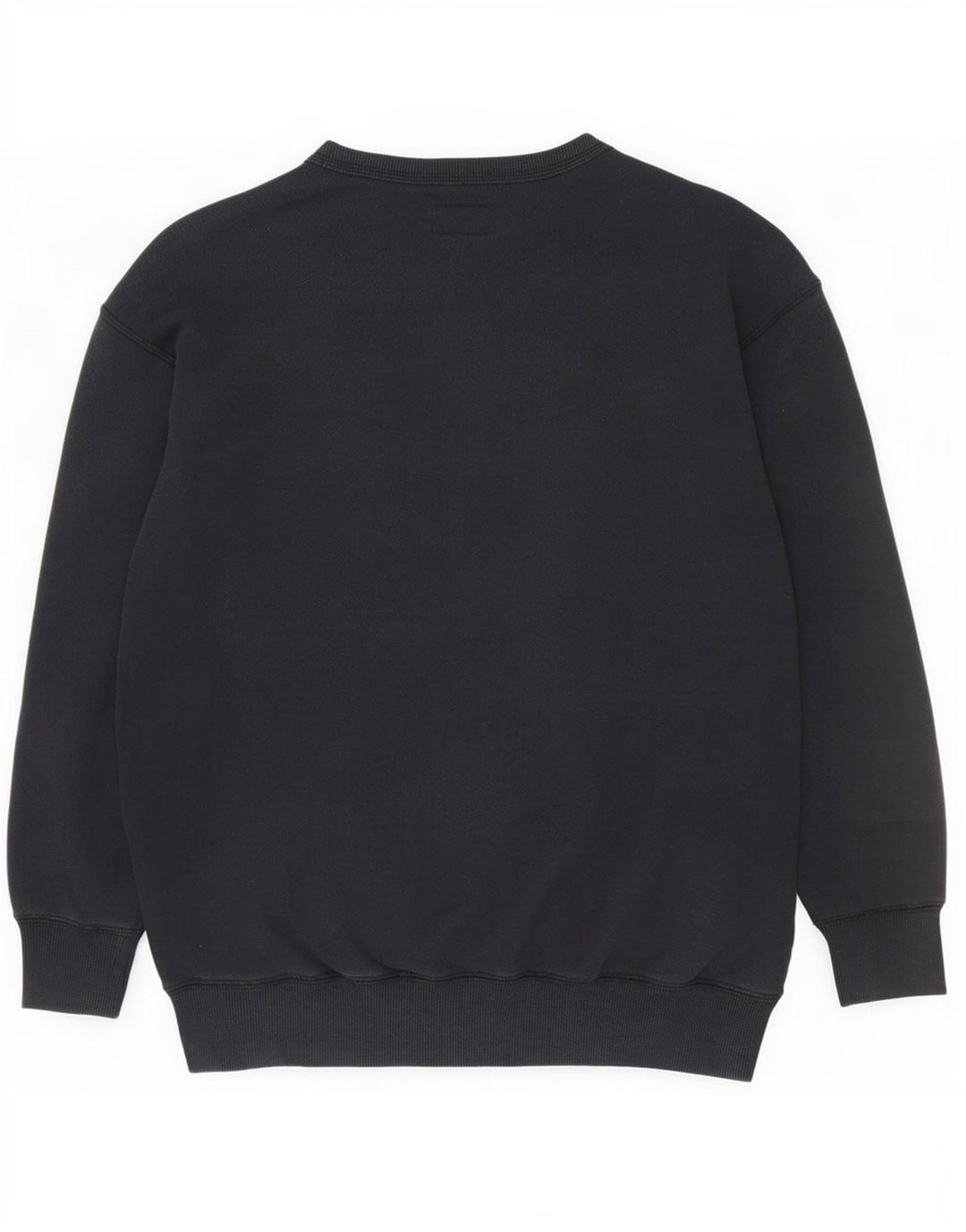 Converse Damen-Sweatshirt in Übergröße, Größe 6, XS, Schwarz, Baumwolle