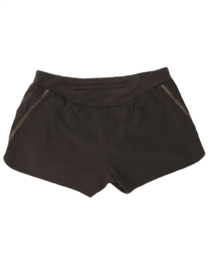 Adidas Damen Climalite Sport Shorts UK 14 Large Grau