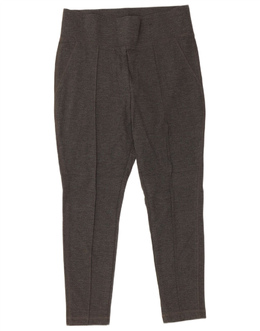 Marks & Spencer Damen Crop Leggings UK 12 Mittelgraue Viskose