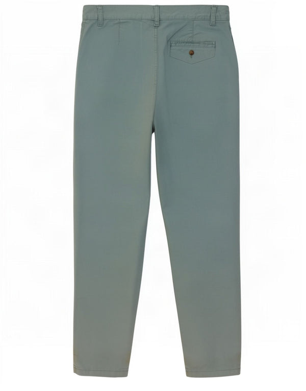 Marks & Spencer Slim Chino-Hose für Damen, UK 12, M, W32, L29, Blau, Baumwolle