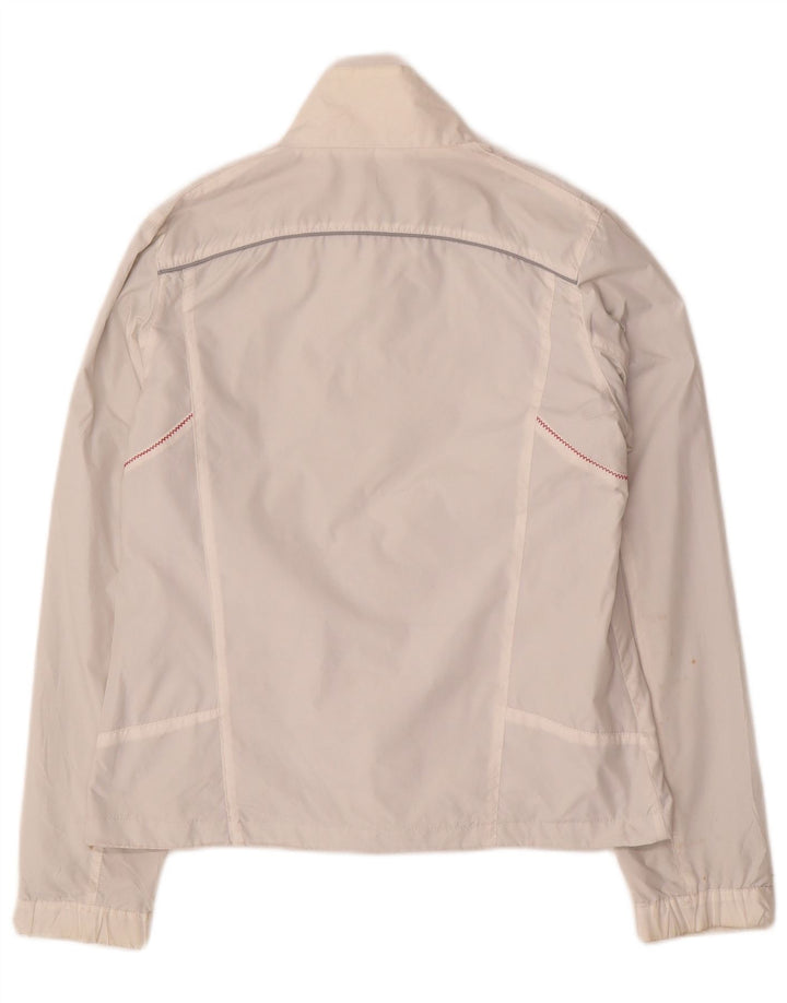 SERGIO TACCHINI Damen Regenjacke IT 42 Mittelweißes Polyester