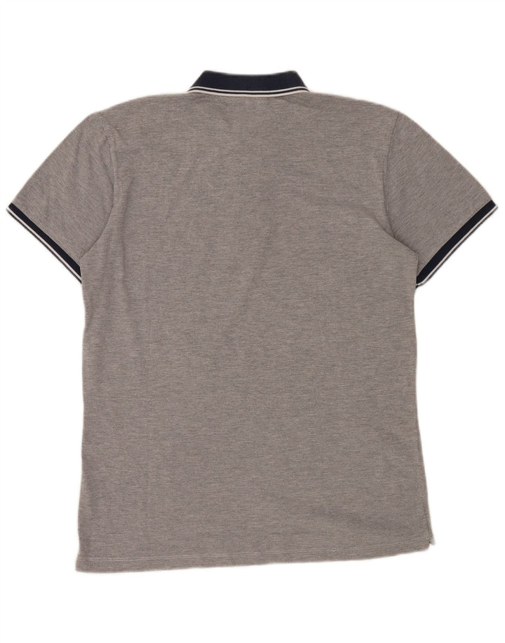 GAS Herren Poloshirt Mittelgrau