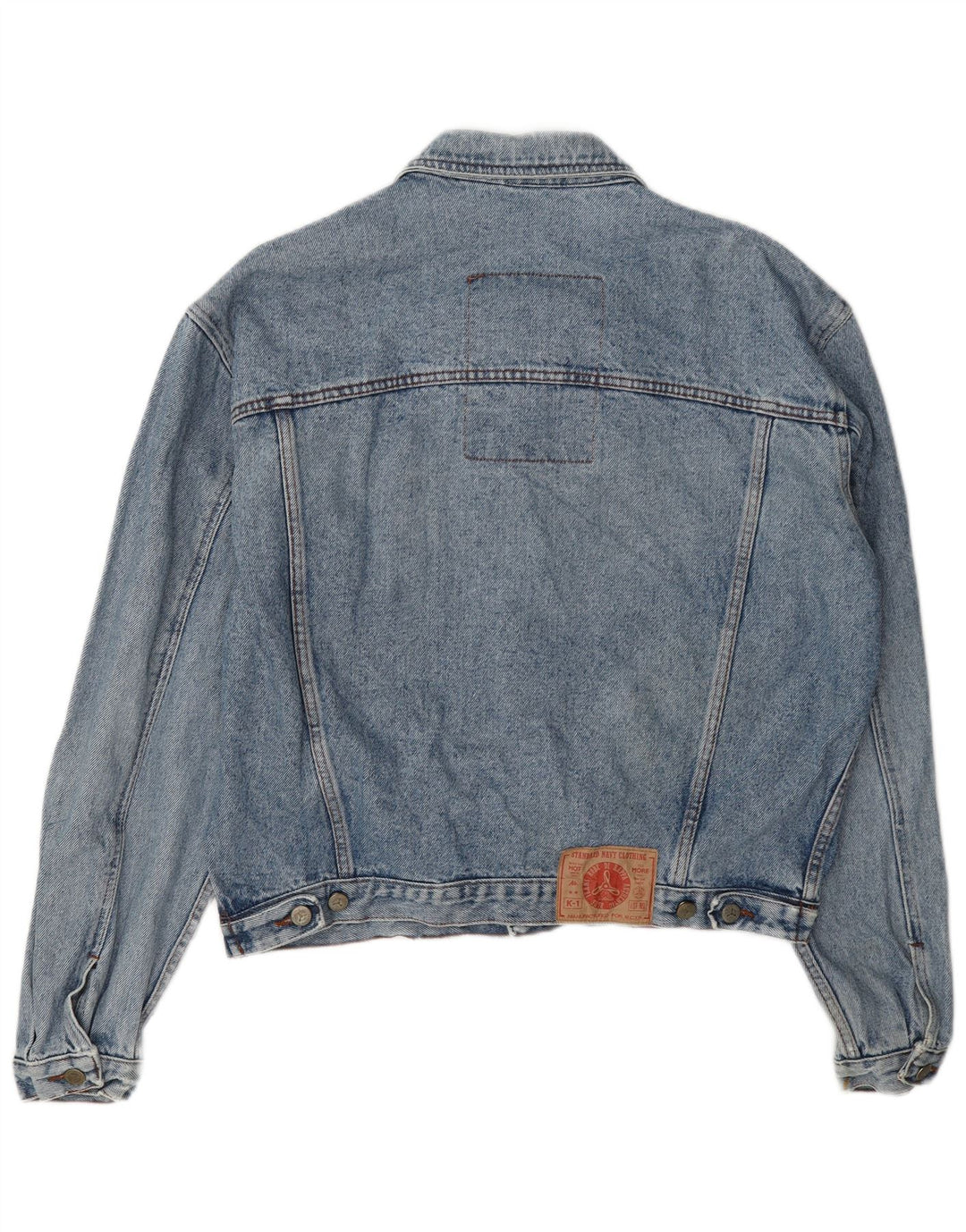Kappa Herren Jeansjacke UK 42 XL Blaue Baumwolle