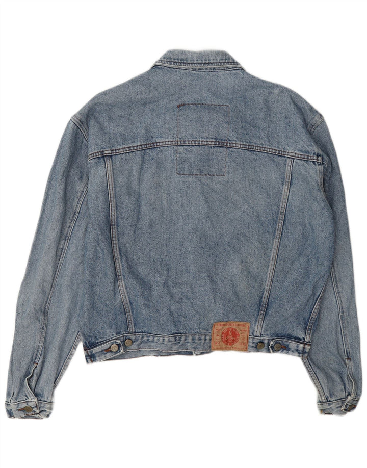 Kappa Herren Jeansjacke UK 42 XL Blaue Baumwolle