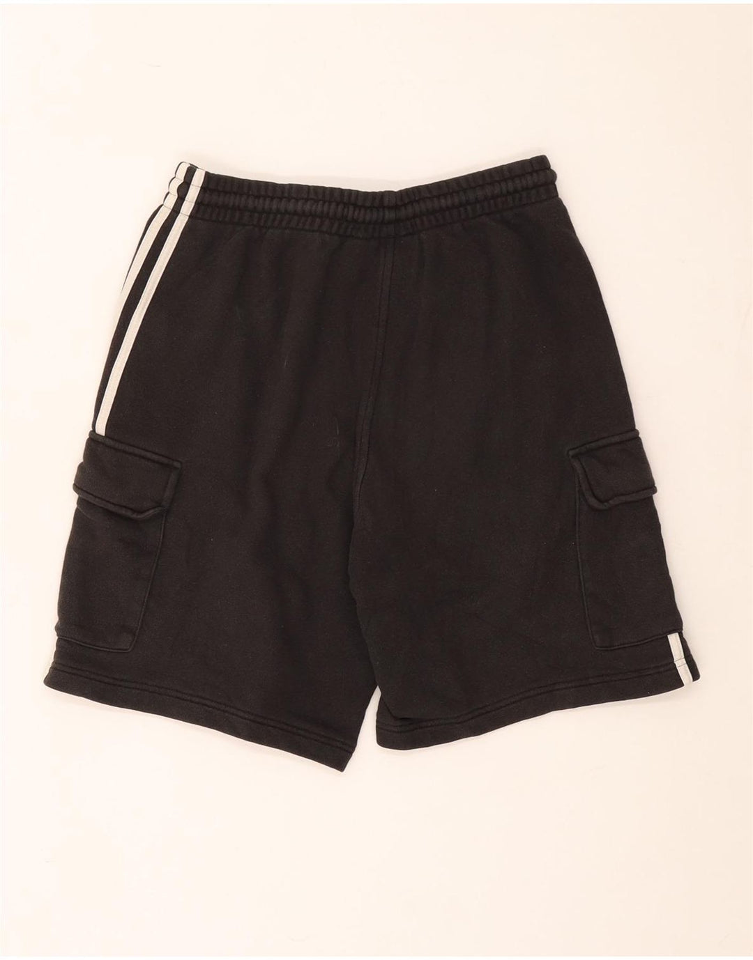 Adidas Herren Sportshorts mittelgraue Baumwolle