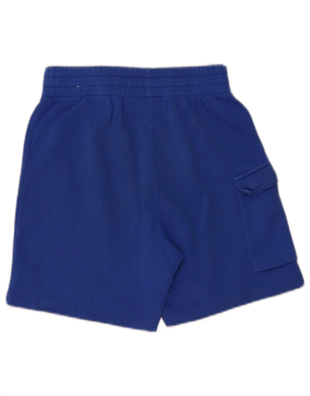 NIKE Grafik-Sportshorts für Jungen, 10–11 Jahre, mittelblaue Baumwolle