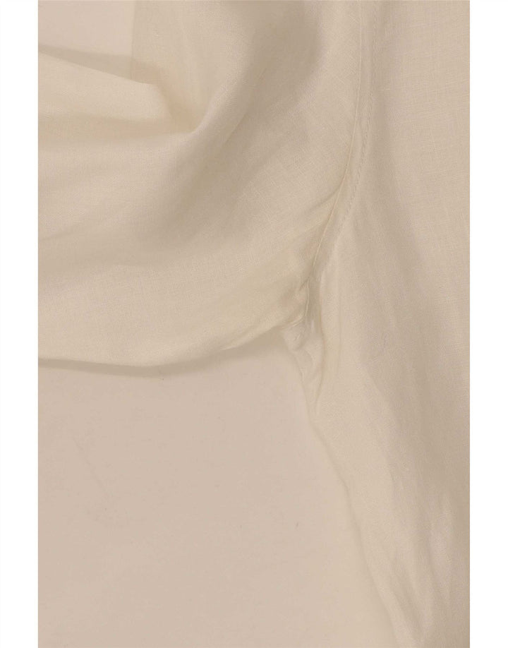 Calvin Klein Jeans Herrenhemd Mittelweißes Leinen