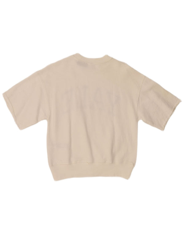 Zara Mädchen Yale University Loose Fit Graphic T-Shirt Top 9–10 Jahre Weiß