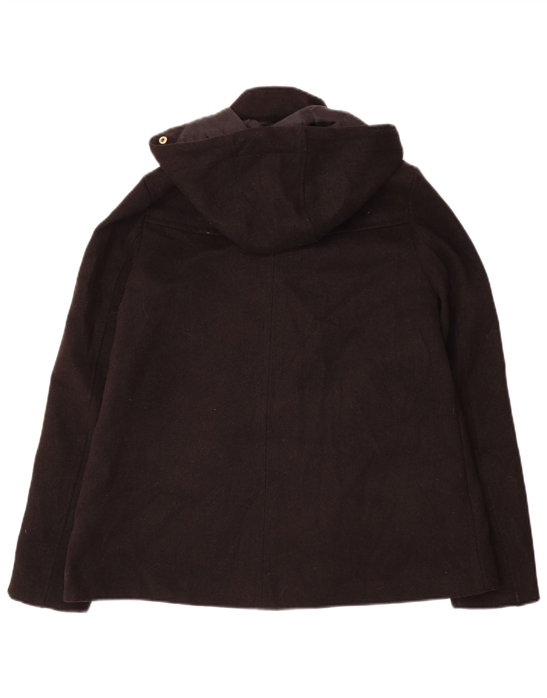 Zara Damen Bomberjacke mit Kapuze UK 6 XS Schwarz Polyester