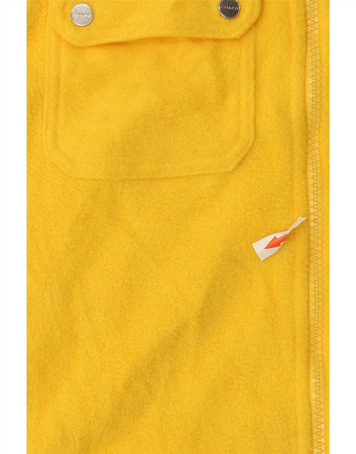Chaps Damen Fleeceweste UK 16 Large Gelb Polyester