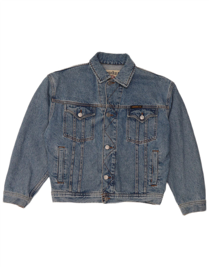 Carrera Jeansjacke für Jungen, 11–12 Jahre, blaue Baumwolle
