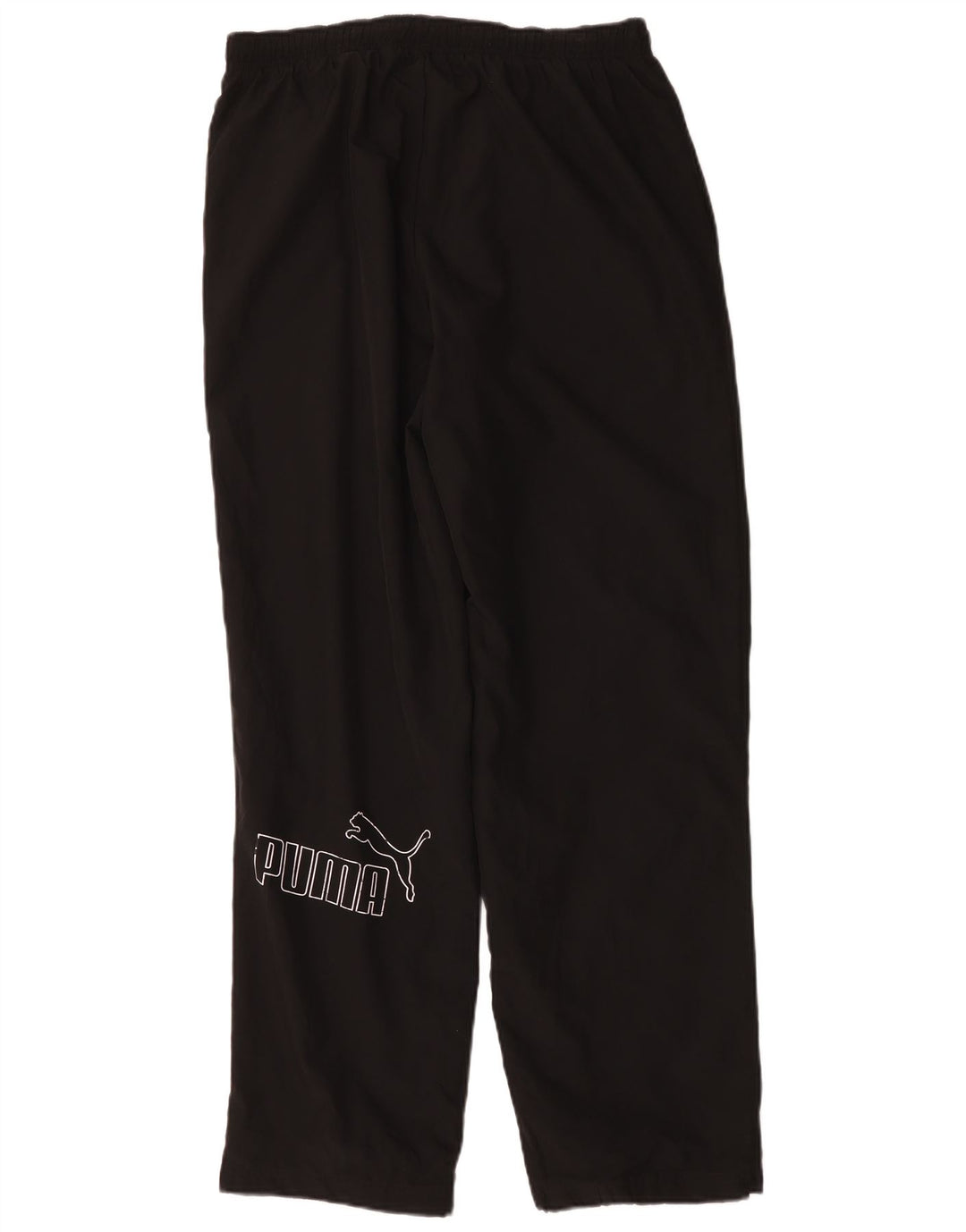 Puma Herren-Trainingshose mit Grafik, groß, aus schwarzem Polyester
