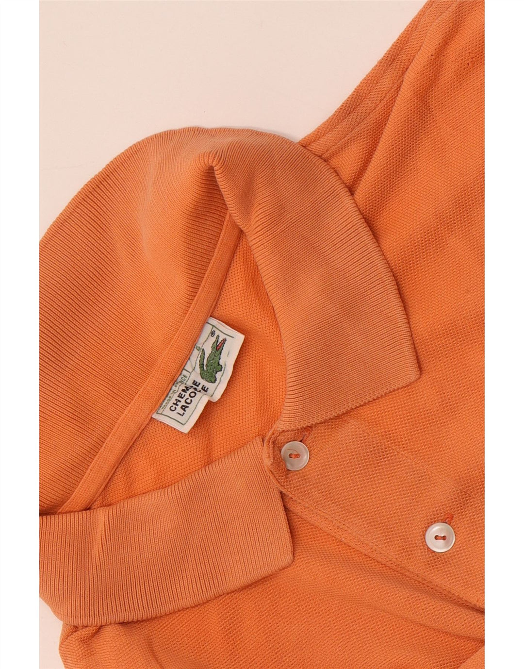 Lacoste Herren Poloshirt Größe 6 XL Orange