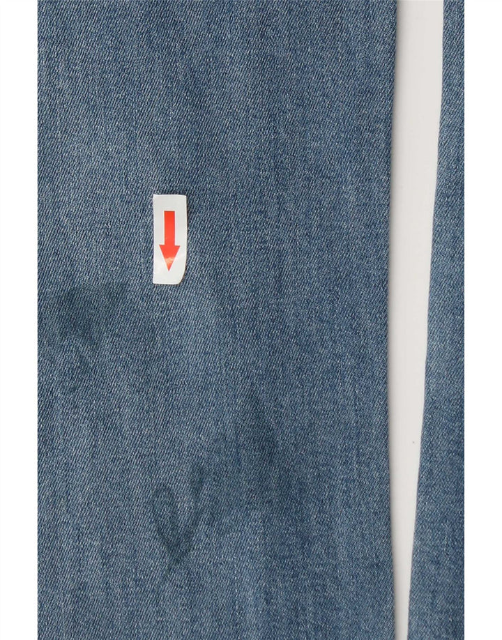 Jeckerson Herren Straight Jeans W38 L30 Blaue Baumwolle