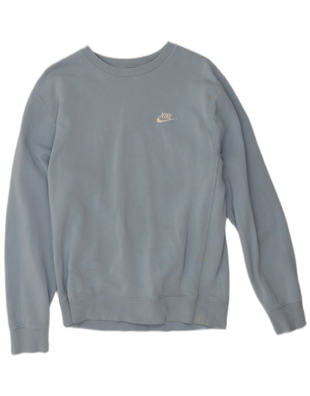 Nike Herren Sweatshirt Pullover Small Blau Baumwolle