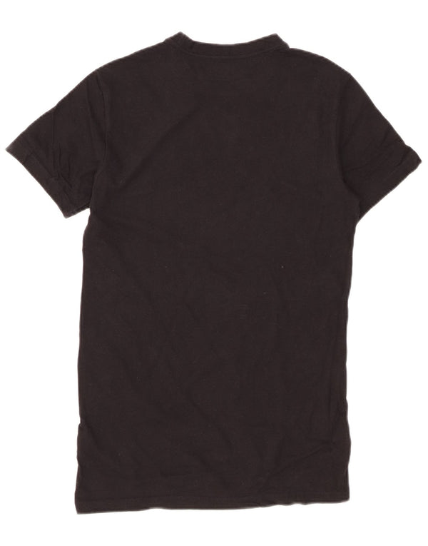 Oakley Herren Slim Fit Graphic T-Shirt Top Small Schwarz Baumwolle