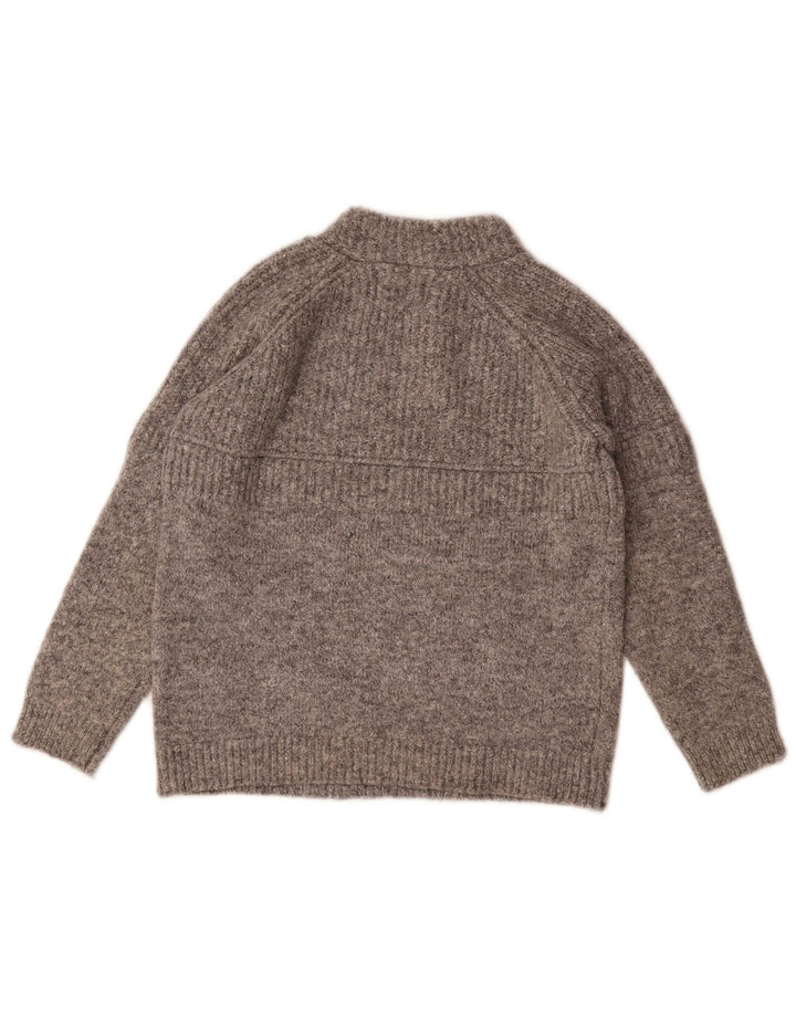 Zara Rollkragenpullover für Mädchen, 9–10 Jahre, graues Polyester