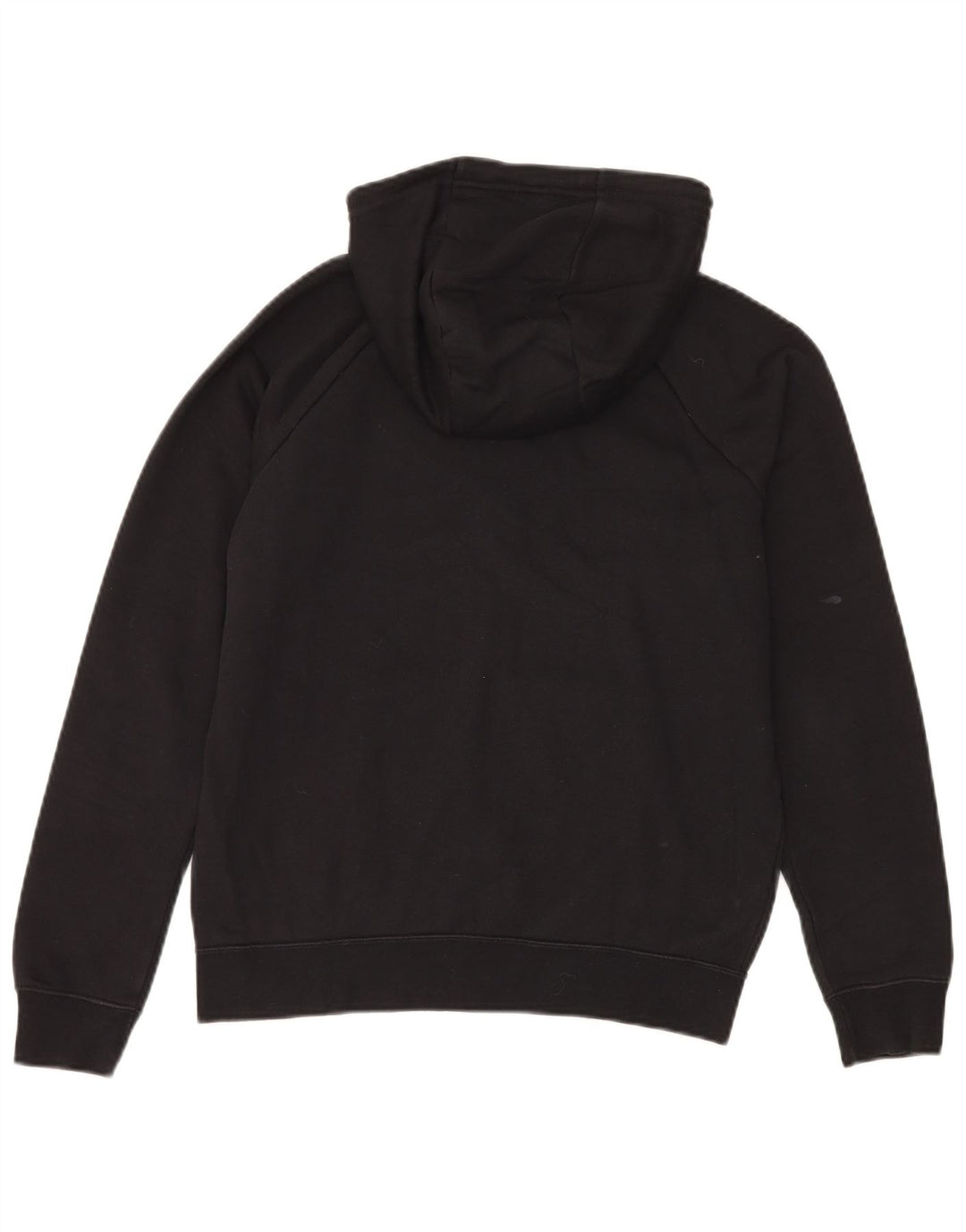 Nike Herren-Kapuzenpullover mit Reißverschluss, Größe S, schwarze Baumwolle